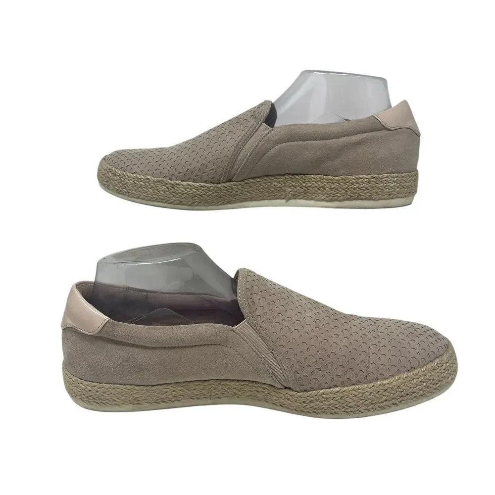 Dr Scholls Espadrilles Loafers Flats Womens 11M Light Pink Saturday Slip On Shoe